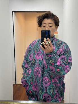 「no brand（ノーブランド）のアイテム（その他アウター）」を使った、▲aya▽さん（レディース・155cm）の冬コーディネート