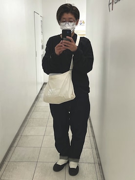 「トイレから失礼しやす」｜▲aya▽さん（レディース・155cm）の冬コーディネート