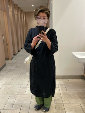 「トイレから失礼しやす」｜▲aya▽さん（レディース・155cm）の夏コーディネート