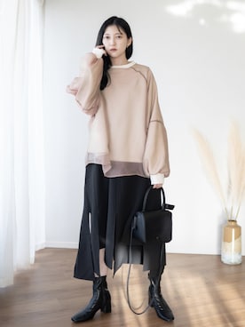 「ぷちあや」｜プチプラのあやさん（レディース・167cm）の冬コーディネート