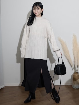 「ぷちあや」｜プチプラのあやさん（レディース・167cm）の冬コーディネート