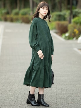 「みどり」｜「アイテム（その他）」を使った、プチプラのあやさん（レディース・167cm）の冬コーディネート