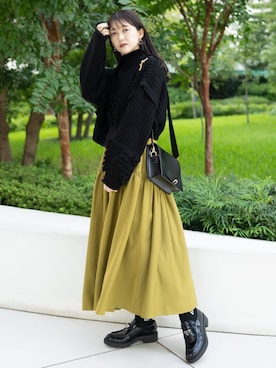 「ぷちあや」｜プチプラのあやさん（レディース・167cm）の秋コーディネート