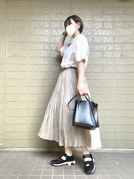 kanaさん（レディース・159cm）の夏コーディネート