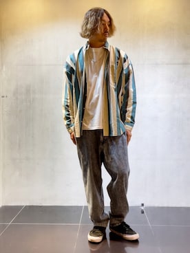 Kenji Sugiyamaさん（メンズ・178cm）の秋コーディネート