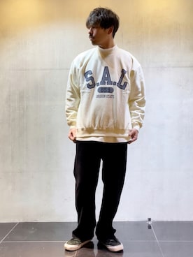 Kenji Sugiyamaさん（メンズ・178cm）の秋コーディネート