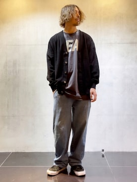 Kenji Sugiyamaさん（メンズ・178cm）の秋コーディネート