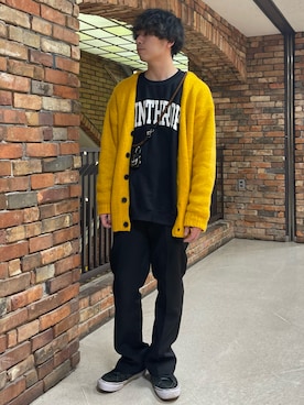 「アイテム（スマホグッズ）」を使った、Kenji Sugiyamaさん（メンズ・178cm）の冬コーディネート