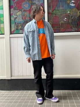 Kenji Sugiyamaさん(メンズ・178cm)の夏コーディネート