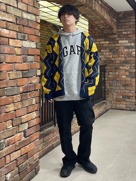 Gap ギャップ のパーカーを使ったメンズ人気ファッションコーディネート Wear