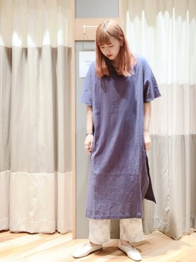 ミユ( ¨̮ )さん（レディース・170cm）の春コーディネート