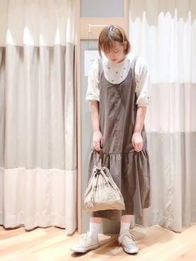 ミユ( ¨̮ )さん（レディース・170cm）の秋コーディネート