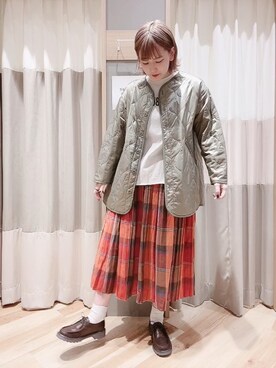 ミユ( ¨̮ )さん（レディース・170cm）の秋コーディネート