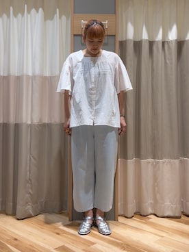 ミユ( ¨̮ )さん(レディース・170cm)の夏コーディネート