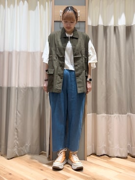 ミユ( ¨̮ )さん(レディース・170cm)の夏コーディネート