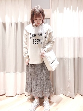 ミユ( ¨̮ )さん（レディース・170cm）の秋コーディネート