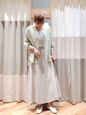 ミユ( ¨̮ )さん（レディース・170cm）の春コーディネート