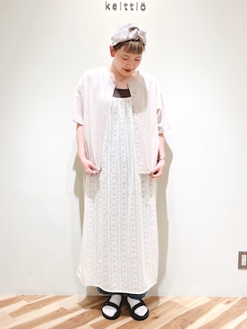 ミユ( ¨̮ )さん（レディース・170cm）の夏コーディネート