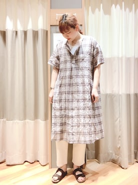 ミユ( ¨̮ )さん（レディース・170cm）の夏コーディネート