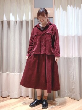 ミユ( ¨̮ )さん（レディース・170cm）の秋コーディネート