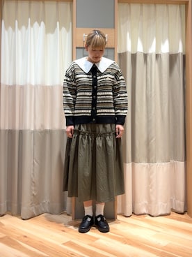 ミユ( ¨̮ )さん(レディース・170cm)の秋コーディネート