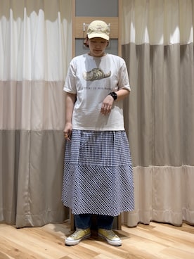 ミユ( ¨̮ )さん（レディース・170cm）の春コーディネート