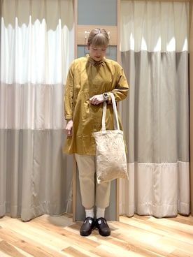 「アイテム（その他シューズ）」を使った、ミユ( ¨̮ )さん（レディース・170cm・20代）の秋コーディネート