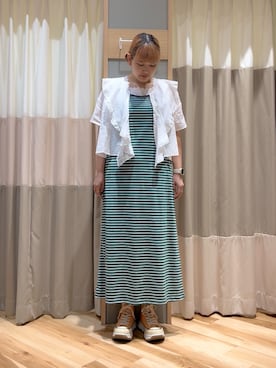 ミユ( ¨̮ )さん(レディース・170cm)の夏コーディネート