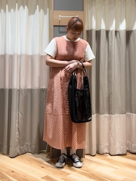 ミユ( ¨̮ )さん（レディース・170cm）の夏コーディネート