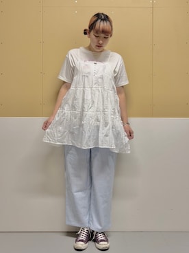 ミユ( ¨̮ )さん(レディース・170cm)の春コーディネート