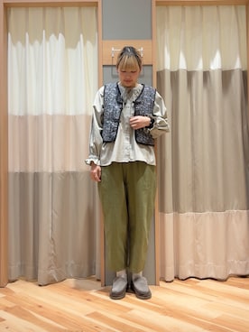 「アイテム（その他シューズ）」を使った、ミユ( ¨̮ )さん（レディース・170cm・20代）の冬コーディネート