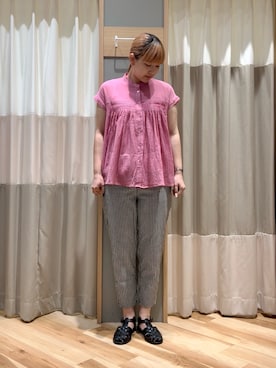 ミユ( ¨̮ )さん（レディース・170cm）の夏コーディネート