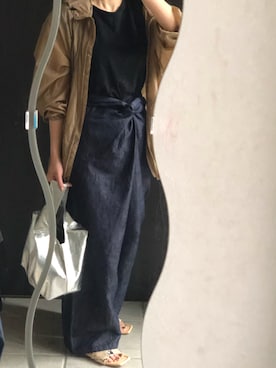 つめづめさん（レディース・158cm）の夏コーディネート