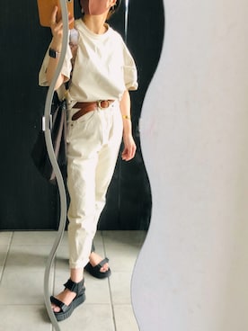 つめづめさん（レディース・158cm）の夏コーディネート