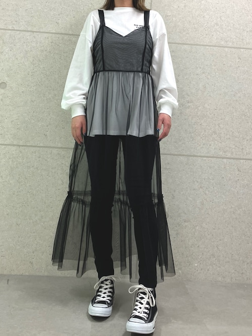 シンプルストレッチレギンスパンツ【選べる2タイプ丈