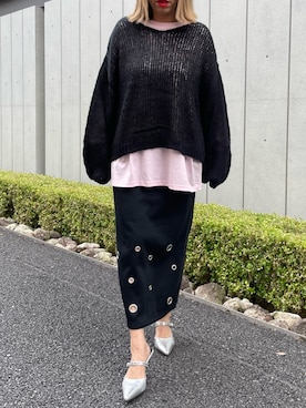 「Settimissimo（セッティミッシモ）のアイテム」を使った、Airiさん（レディース・163cm）の秋コーディネート