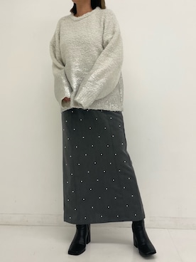 「Settimissimo（セッティミッシモ）のアイテム」を使った、Airiさん（レディース・163cm）の冬コーディネート