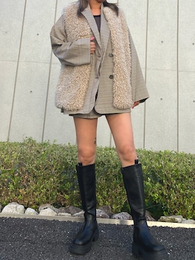 Airiさん（レディース・163cm）の秋コーディネート