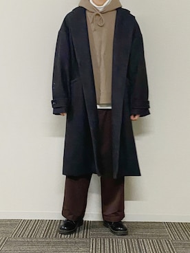 UNOさんの「HEAVY WEIGHT WIDE PARKA」を使ったコーディネート