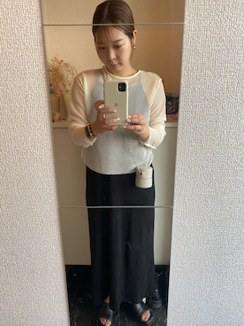 「Kastane（カスタネ）のアイテム（財布/小物）」を使った、もさん（レディース・158cm）の夏コーディネート