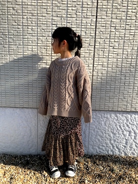 kan❤︎kanさん（キッズ・110cm）の冬コーディネート