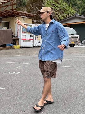 「アイテム（バングル/リストバンド、その他）」を使った、k11さん（メンズ・170cm）の春コーディネート