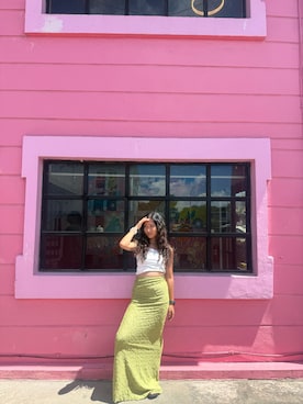 「BLACKUP（ブラックアップ）のアイテム」を使った、Mihoさん（レディース・162cm）の秋コーディネート