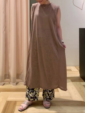 H I T O M Iさん（レディース・162cm）の夏コーディネート