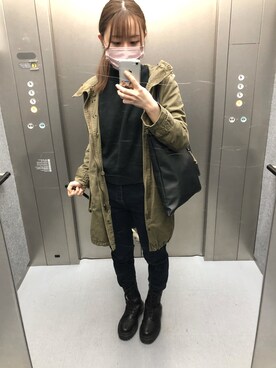 モッズコートを使った トートバッグ の人気ファッションコーディネート Wear