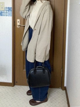 ふ  ちさんの「リファルココクーンワークパンツ」を使ったコーディネート
