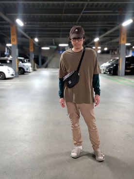 nonnativeのパンツ（ブラック系）を使った人気ファッション