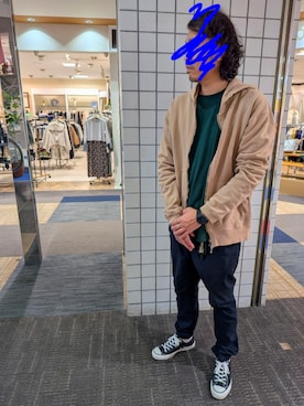 「アイテム（腕時計）」を使った、KMさん（メンズ・177cm）の秋コーディネート