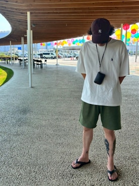 「havaianas（ハワイアナス）のhavaianas (ハワイアナス) / Top Max サンダル ラバービーチサンダル（サンダル）」を使った、KMさん（メンズ・177cm）の夏コーディネート