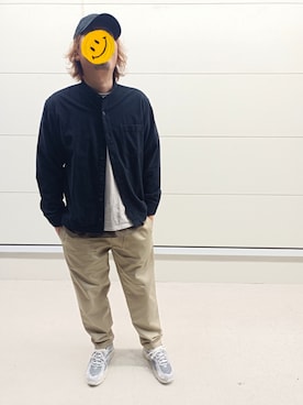 「vendor（ベンダー）のアイテム」を使った、KMさん（メンズ・177cm）の春コーディネート